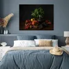 MuchoWow® Poster Stilleben - Tomaten - Basilikum - Gemälde Produktbild-Vorschau 4