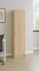 BDW, armadio, 40×185×35 cm, 5 ripiani, 1 anta, rovere Anteprima dell’immagine prodotto 2