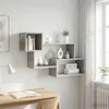 Maison Exclusive - Schwebendes Regal Wandhalterung Produktbild-Vorschau 1