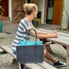 Filz Einkaufskorb 40x27x27cm aus recycelten PET Flaschen Produktbild-Vorschau 5