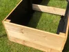 Elegantes Pflanzbeet Höhe 42 cm aus Lärchenholz Größe Produktbild-Vorschau 2