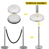 VEVOR Crowd Control-Stütze, 2teiliges Set, Rungen-Set mit 5 Voir les images du produit 8