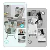 Meubles Cosy Scandinavische schommelstoel met Productafbeelding-voorbeeld 5