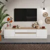 CALICOSY - Meuble TV 2 portes et 2 tiroirs Utopia - L205 cm Voir les images du produit 2