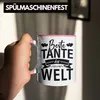 Trendation - Beste Tante Der Welt Tasse Geschenkidee Lustig Produktbild-Vorschau 4