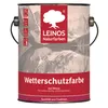 LEINOS Wetterschutzfarbe Friesenblau 2,5 l für Holz außen, Produktbild-Vorschau 1