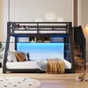 Letto a castello Flieks 90x200 cm / 140x200 cm con LED, Anteprima dell’immagine prodotto 3