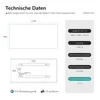 EMKE Infrarotheizung mit Thermostat, Bildheizung 119,5x59,5 Produktbild-Vorschau 7