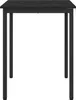vidaXL Esstische 60 x 60 x 75 cm Holzwerkstoff Schwarz Produktbild-Vorschau 5