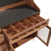 Flieks Küche Hochschrank mit Weinregal und Glashalter, Produktbild-Vorschau 8