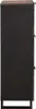 vidaXL Hochboard Braun 40 x 33 x 110 cm massives Mangoholz Produktbild-Vorschau 3