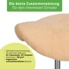 Habys Frottee Bezug für Rollhocker Arbeitshocker | Ø 34-40 Produktbild-Vorschau 3