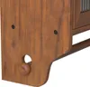 Sweiko 63CM porta di vetro Vintage doppia porta armadio a Anteprima dell’immagine prodotto 12