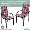 Gardisun Niedriglehner Auflagenkissen Polyacryl 8cm - Produktbild-Vorschau 6