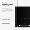 Klarstein Velaire stropný digestor 40 cm - energetická Náhľad obrázku produktu 6