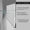 Artforma Badspiegel SMART 160x80 cm - mit LED Beleuchtung - Produktbild-Vorschau 2