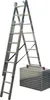 KRAUSE Corda VielzweckLeiter mit Treppenfunktion 3 x 6 Anteprima dell’immagine prodotto 9