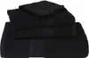 vidaXL Serviettes pour invités FROGN, lot de 4, noir, 30 x Voir les images du produit 3