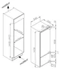 Amica EKGCS 386 900 EB-Kühlkombi D 162/50L 145cm Schlepptür Produktbild-Vorschau 9