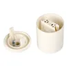 E27 Lampenfassung (PBT), Mantel glatt Weiß Produktbild-Vorschau 6