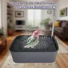Papageien-Badebox, transparentes Vogel-Badebecken für Produktbild-Vorschau 5