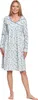 Charmante Floral Nachthemd Damen Lange Ärmel Pyjamas Moraj Produktbild-Vorschau 5