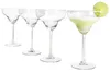4x Margarita Gläser mit Fuß 4 Personen Drinks Cocktail-Glas Produktbild-Vorschau 1