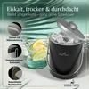 Edelstahl Eiswürfelbehälter mit Deckel - 2l Produktbild-Vorschau 4