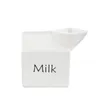 Milchkanne Milchkrug NELSON Milchshake weiß mit Aufschrift Produktbild-Vorschau 2