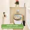 banjado Design WC Sitz Bambus Absenkautomatik -Holz Herzen Produktbild-Vorschau 4