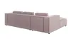 S-STYLE MÖBEL - Modernes Ecksofa Bello aus Puderrosa Cord Produktbild-Vorschau 5