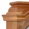 PRIM Radio Melody III Funkwanduhr Holz mit Pendel Braun 28 Produktbild-Vorschau 6