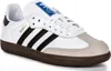 A studio shot of an Adidas Samba OG J sneaker. Voir les images du produit