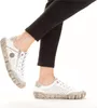Rieker damskie wsuwane skórzane niskie buty z zamkiem Podgląd zdjęcia produktu 44
