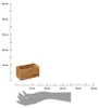 Boîte de rangement, compartiment de rangement, bambou, 18 x Voir les images du produit 6