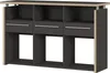 A three-dimensional render of a console table. Produktbild-Vorschau
