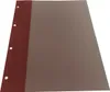 Bilanzmappe bordeaux 100er Pack 4 fach geöst Ösenfarbe gold Produktbild-Vorschau 1