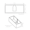 Schulte Badewanne 180x80 cm Komplettset mit Wannenträger Produktbild-Vorschau 5