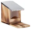 Relaxdays Eichhörnchen Futterhaus, Holz Futterstation, Produktbild-Vorschau 10