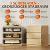 Kommode Schubladenkommode mit 3 Schubladen, Sideboard, Produktbild-Vorschau 2