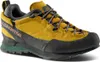 Zustiegsschuh "Boulder X" von La Sportiva in Gelb und Schwarz; mit Schnürung und griffiger Sohle. Produktbild-Vorschau