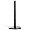 A black paper towel holder with a round base and a vertical pole, set against a white background. Náhľad obrázku produktu