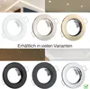 LUMILED 6x Einbaustrahler feste flach Spots für LED oder Produktbild-Vorschau 6