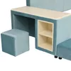 Flieks Polsterbett Kinderbett 140x200cm mit Schreibtisch Produktbild-Vorschau 8
