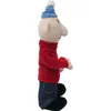 A plush toy of a character from the animated series Pat and Mat, shown from the side. Produktbild-Vorschau