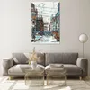 Bilder auf glas - Einteilig - Stadt Straße Haus - 80x120cm Produktbild-Vorschau 7