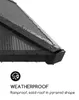 Blumfeldt Pantheon Solid Sky Ambient Solar, pavilon s šedou Náhled obrázku produktu 5