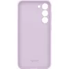 The back of a lavender-colored phone case is shown against a white background. Voir les images du produit