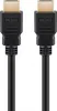 goobay 58267 goobay Cavo HDMI ad altissima velocità 0,5 m Anteprima dell’immagine prodotto 1