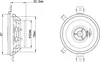 Alpine SXE-0825S, 2-Wege, 150 W, 20 W, 89 dB, 120 - 16000 Produktbild-Vorschau 3